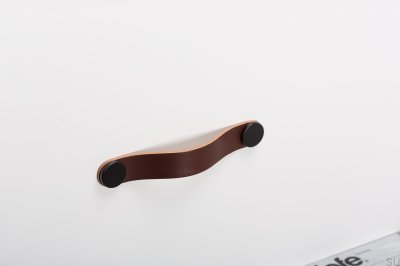 Möbelhandtag Flexa 128 Läder Brun med Svart