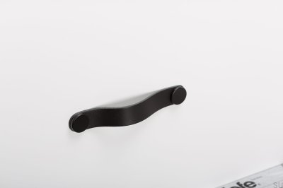 Möbelhandtag Flexa 128 Läder Svart