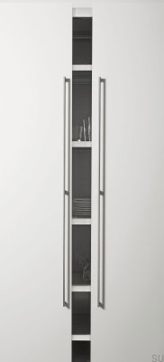 Långt möbelhandtag Graf Mini 1178 Silver