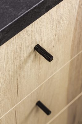 Möbelknopp Graf Mini Metall Svart