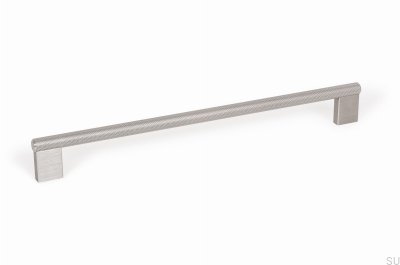 Långt möbelhandtag Graf Mini 256 Silver