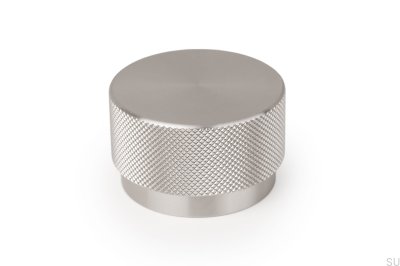 Möbelknopp Graf Big 50 silver