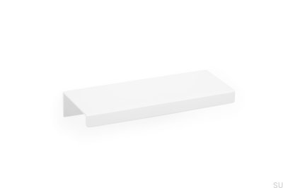 Möbelkant möbelhandtag Way 64 Aluminium vit