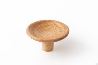 Möbelknopp Disc 50, Trä, Ek