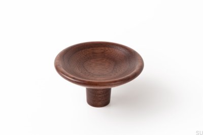 Möbelknopp Disc 50 Trävalnöt
