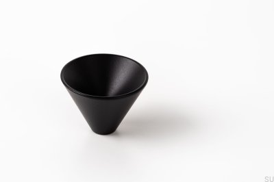 Möbelknopp Conic 29 Metall Svart Mat