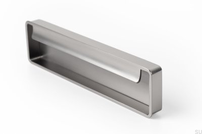 Infällt möbelhandtag Vik Borstad Nickel