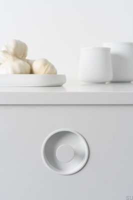 Infällt möbelhandtag Dipo White Mat