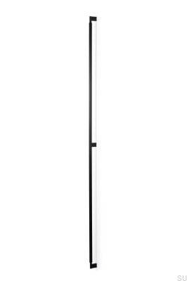Arpa 1178 möbelhandtag, aluminium, svart, borstad