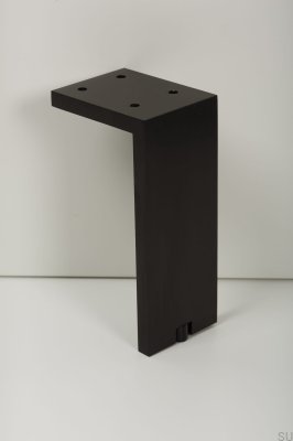 Möbelben Fonda 150 Aluminium Svart Borstad