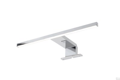 Badrumslampa ovanför spegeln LED vägglampa Jot D-M 305 mm Krom