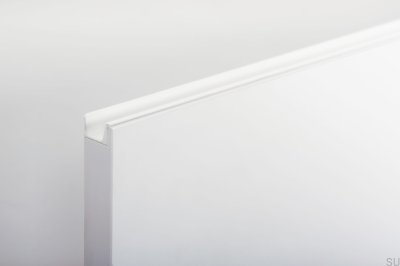 Kant möbelhandtag Jey2 1197 Aluminium Vit Matt