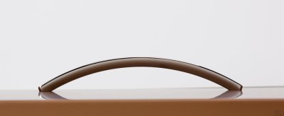 Avlångt möbelhandtag Arch 320 Borstad Nickel