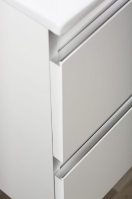 Grada 3000 möbelhandtag i aluminium Vit
