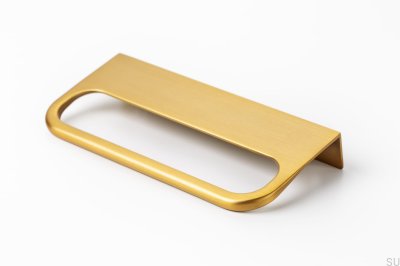 Kant möbelhandtag Rim Gold Brushed Cava