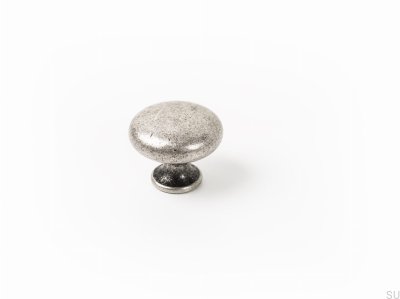 Antik Silver Duke Möbelknopp