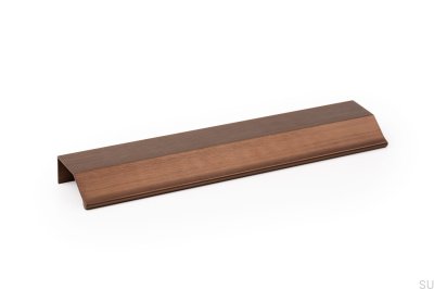 Wing 128 Aluminium Antik brons möbelhandtag