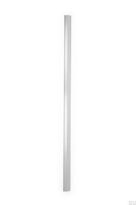 Wing 1120 Aluminium Silver Möbelhandtag i borstad kant