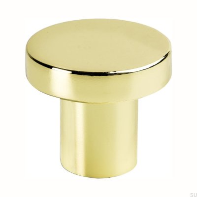 Möbelknopp 2078 Metallguld polerad