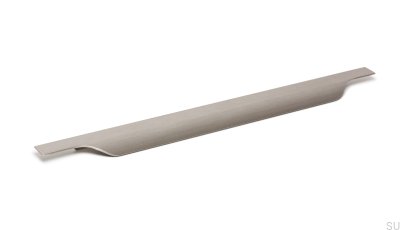 Vektor kant möbelhandtag 0434 797 Aluminium Silver Borstad