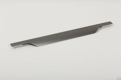 Vector kant möbelhandtag 0434 797 Aluminium Borstad Grå