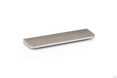 Peak 64 Aluminium Borstad Silver Avlångt Möbelhandtag