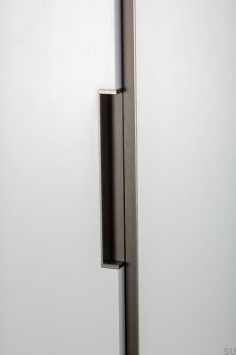 Infällt möbelhandtag Hexxa 3000 Aluminium Metallic Grå