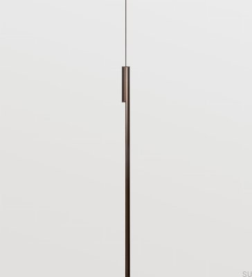 Infällt möbelhandtag Hexxa 3000 Aluminium Metallic Brun