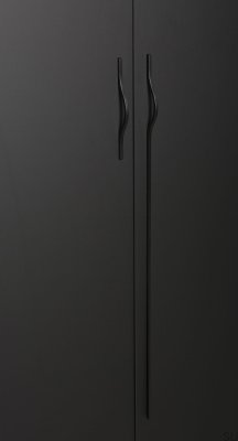 Avlångt möbelhandtag Brave 192 Aluminium Metallic Grey