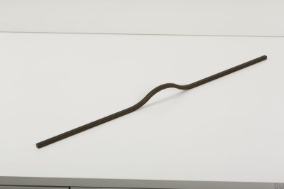 Avlångt möbelhandtag Brave 480 Aluminium Metallic Brown