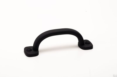 Avlångt möbelhandtag Firm 64 Metal Black