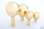Złote polerowane z serii Drop