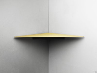 Badrumshylla hörn 7212 Guld PVD-beläggning