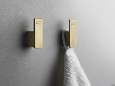 Vägghängare 7072 guld PVD-beläggning (2 st)
