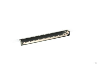 Hide 90 infällt möbelhandtag, borstad nickel