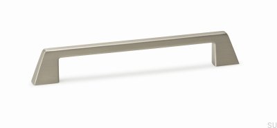 Avlångt möbelhandtag Kado 320 Borstad Nickel