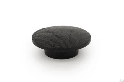 Möbelknopp Echo Wooden Black
