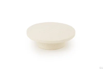 Möbelknopp Echo Wooden White