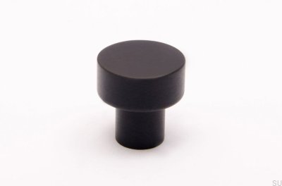Möbelknopp Dot 18 Svart aluminium