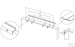 0375256L02--Uchwyt-meblowy-krawędziowy-Vann-350-Anodyzowany-Polerowany-Viefe-Skandynawskie-Uchwyty-rysunek-techniczny