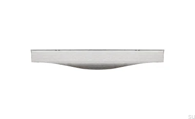 Kant möbelhandtag Noma 0255 256 Aluminium Silver Borstad