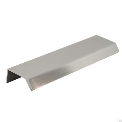 Sida 160 Aluminium Silver Möbelhandtag i borstad kant