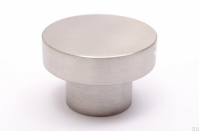 Möbelknopp Dot 50 Borstad aluminium