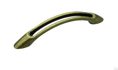 Avlångt möbelhandtag 1026 96 Antik Guld