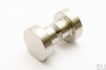 Gałka do drzwi Dot 30 szczotkowane aluminium