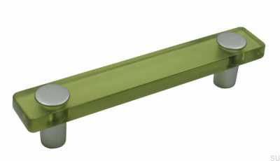 Avlångt möbelhandtag SM8119I 96 Plast Grön