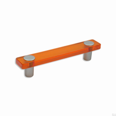 Avlångt möbelhandtag SM8119I 96 Plast Orange