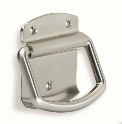 Avlångt möbelhandtag 1816 32 Borstad Nickel