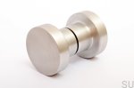 Gałka do drzwi Dot 50 szczotkowane aluminium