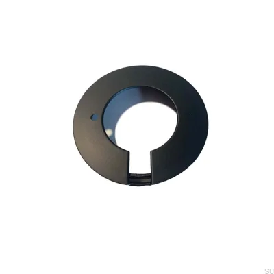 Spacer Ring Atom Svart Matt